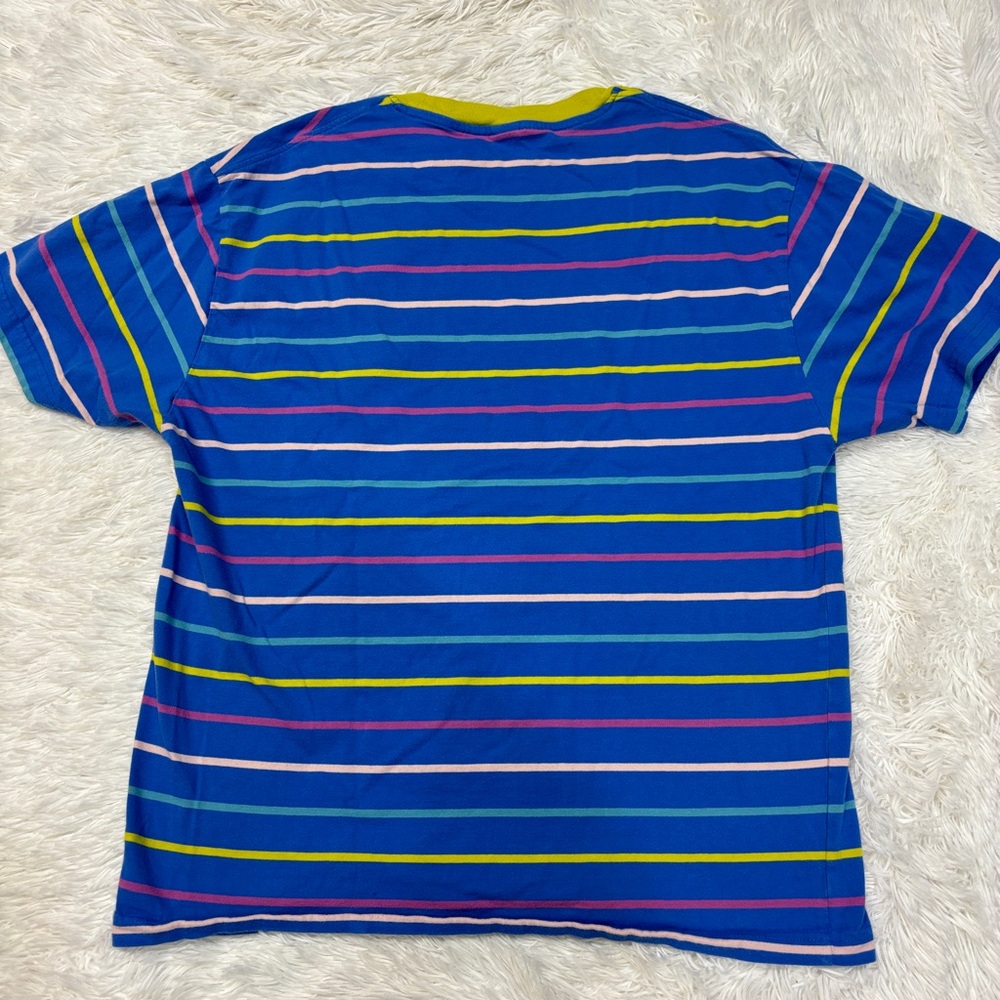 Odd Future OF Blue Striped T-Shirt - Picture 4 of 4